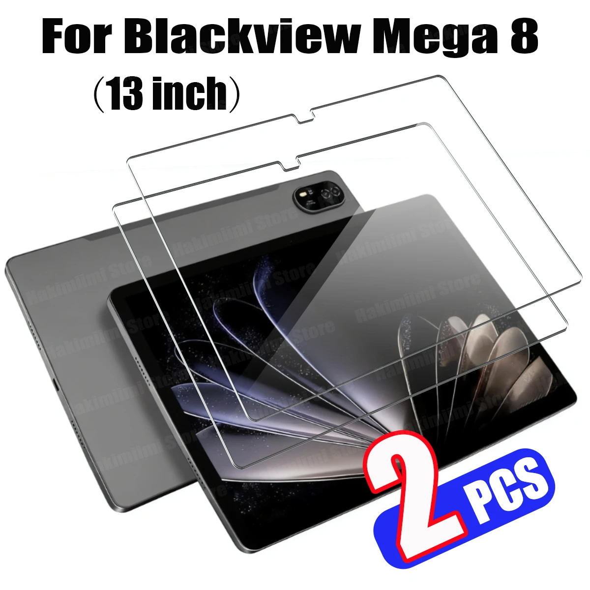 Premium 13-inch HD Clear Scratch-Resistant Tempered Glass Screen Protector