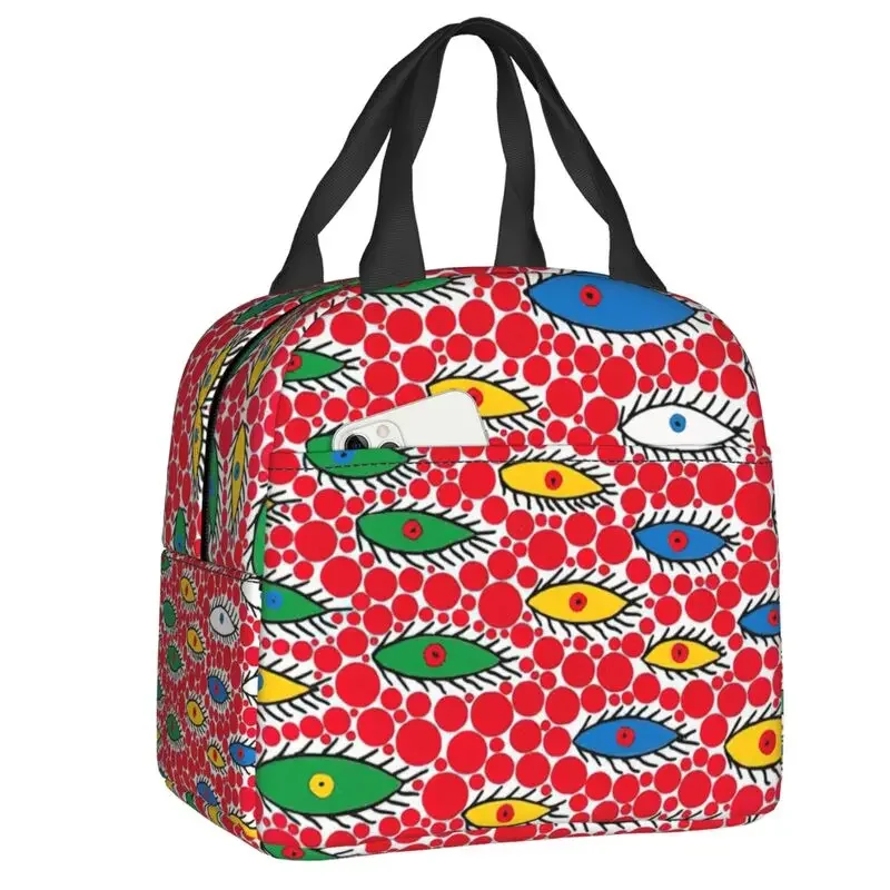 

Yayoi Kusama Eyes In The Sky многоразовые Ланч-боксы для женщин водонепроницаемые термоохлаждающие пищевые изолированные ланч-боксы для детей и школьников