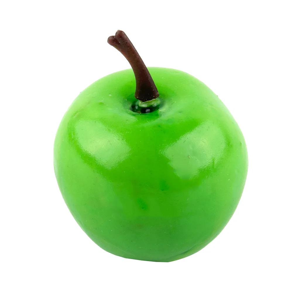 20pcs Rot/Grün Mini Künstliche Apple Gefälschte Obst Simulation Lebensechte Ornament Dekor Home Küche Party Weihnachten Dekoration – Detail 22
