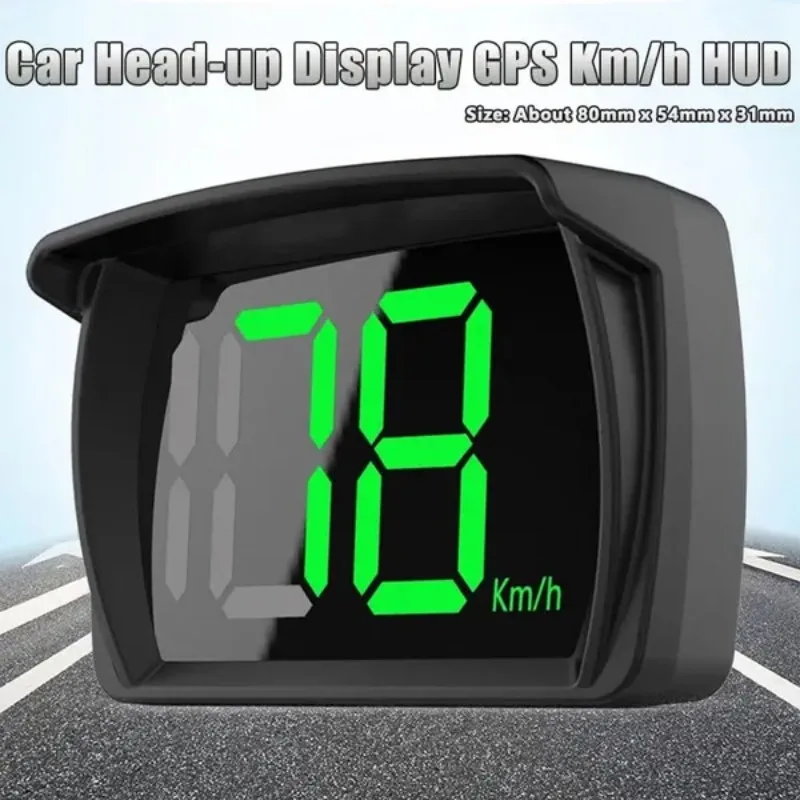 Universal Car Head-up Display GPS Km/h HUD Digital Speedometer 1 PC Gps Tracker Gps Navigator Multimedia Navigation
