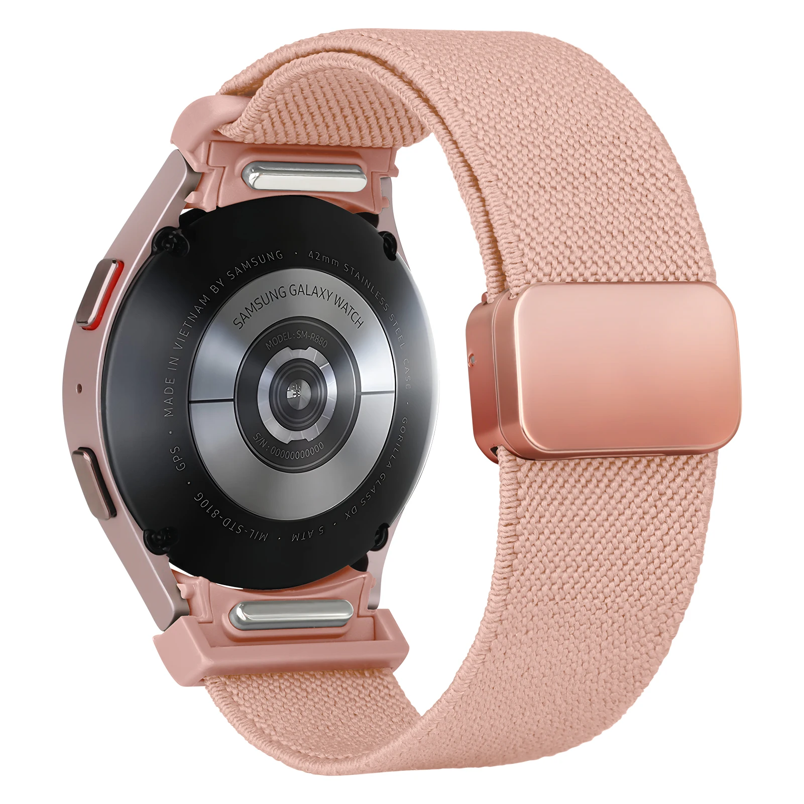 Magnetic Nylon No-Gap Watch Band Bracelet