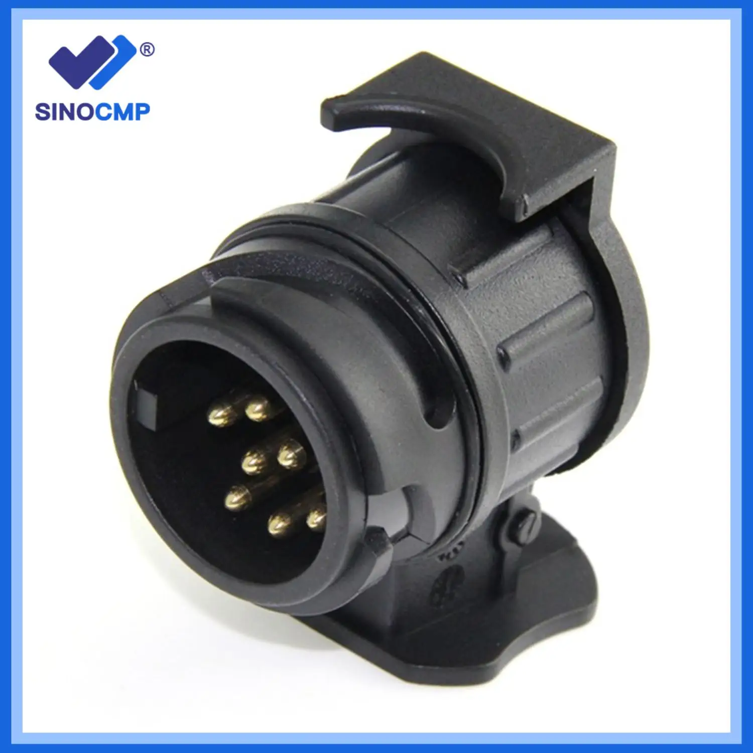 13 Pin To 7 Pin Plug Adapter for Car Trailer Truck Caravan