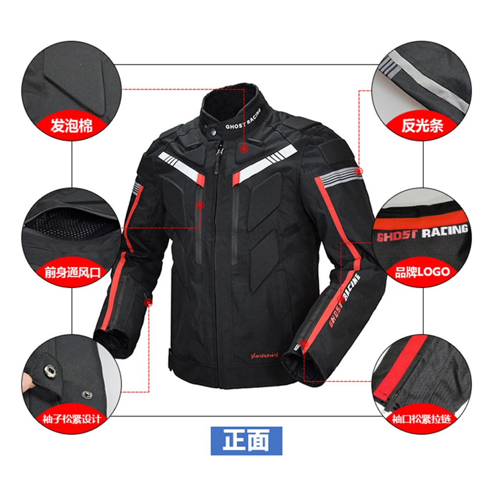 motorcycle riding jacket clothing anti-fall leather sports suit motorcycle jacket For BMW R1200R R1200GS F800GS G310R F650GS