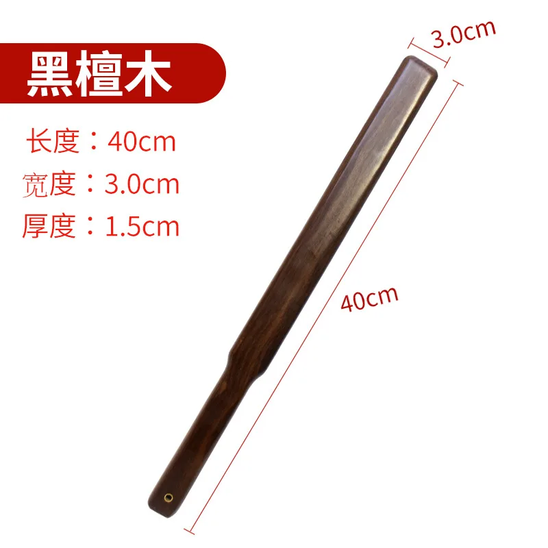 40CM Solid Wood Horse Whip for Riding Horse Care And Discipline