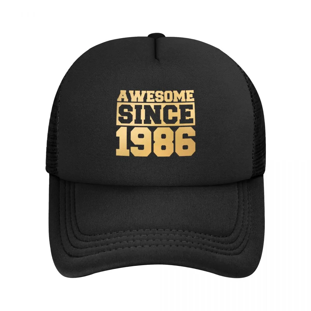 

Fashion Unisex Awesome Since 1986 Trucker Hat Adult Adjustable Baseball Cap Men Women Sports