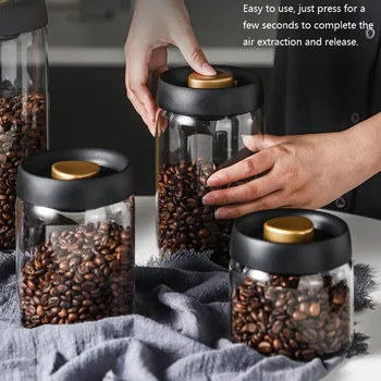 The Vacuum Jar — Coffee Storage Container 1