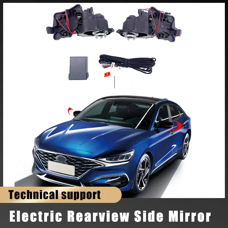 

For Hyundai LA FESTA Auto Intelligent Automatic Car Electric Rearview Side Mirror Folding System Kit Module