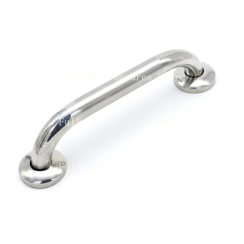 Stainless steel thickened bathroom handrails, bathtub handrails, barrier-free handrails for the disabled and the elderly