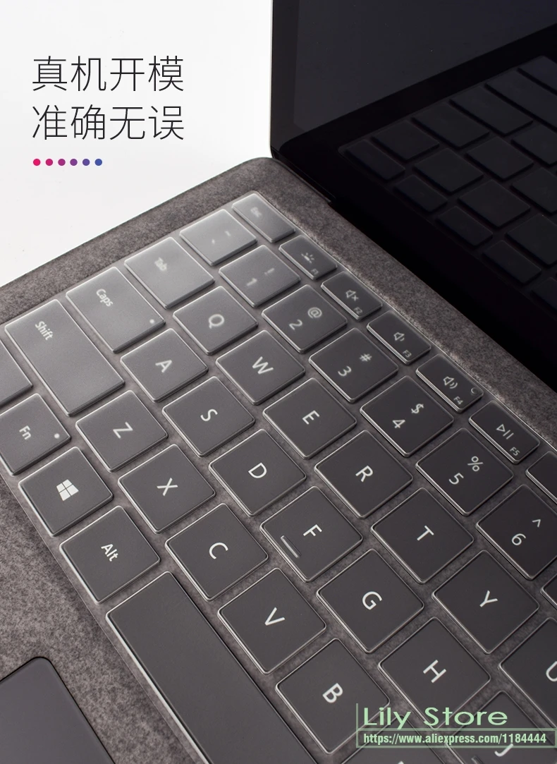 TPU 실리콘 키보드 커버 스킨, 마이크로소프트 서피스 노트북 5 4 3 13.5 및 15 인치, 서피스 노트북 스튜디오 14.4 인치, 2019 2022