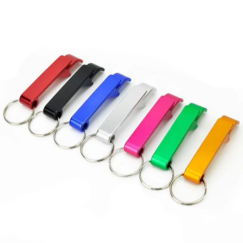 

4pcs Color Aluminium Portable Can Opener,Key Chain Ring Tiger Can Promotional Gift,Personalized Giveaway