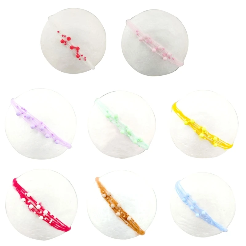 

Lovely Infant Hairband Princess Pearls Mohair Headband Newborn Girls Photo Props