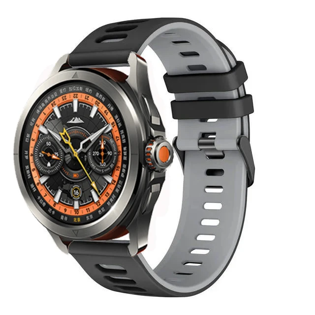 Universal 22mm & 20mm Silicone Smartwatch Strap - Premium Wristband Bracelet