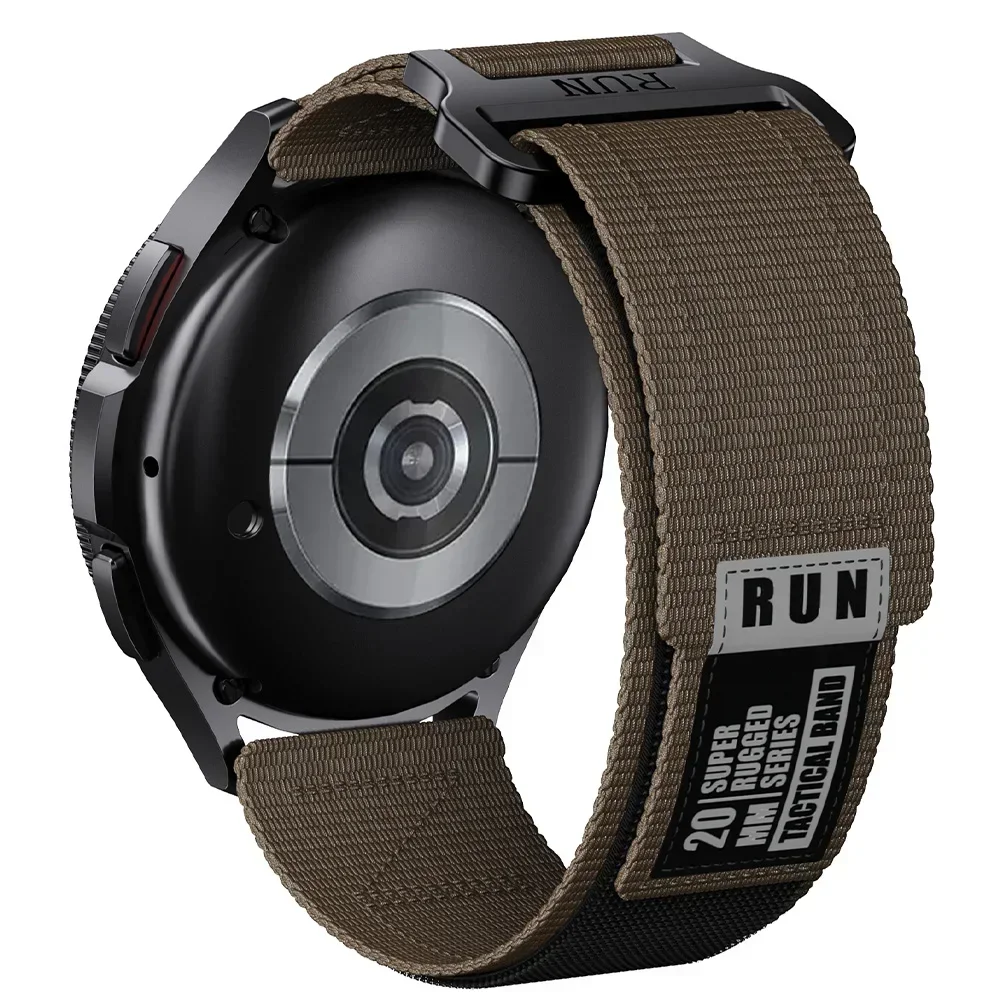 Nylon Loop Strap, 20mm/22mm, Replaceable Smartwatch Band
