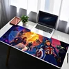 Anime Mouse Pad XL Gaming Accessories Carpet Gamer Keyboard Desk Mat C-Captain Americas Non-Slip Laptop Notebook Office Mousepad 3