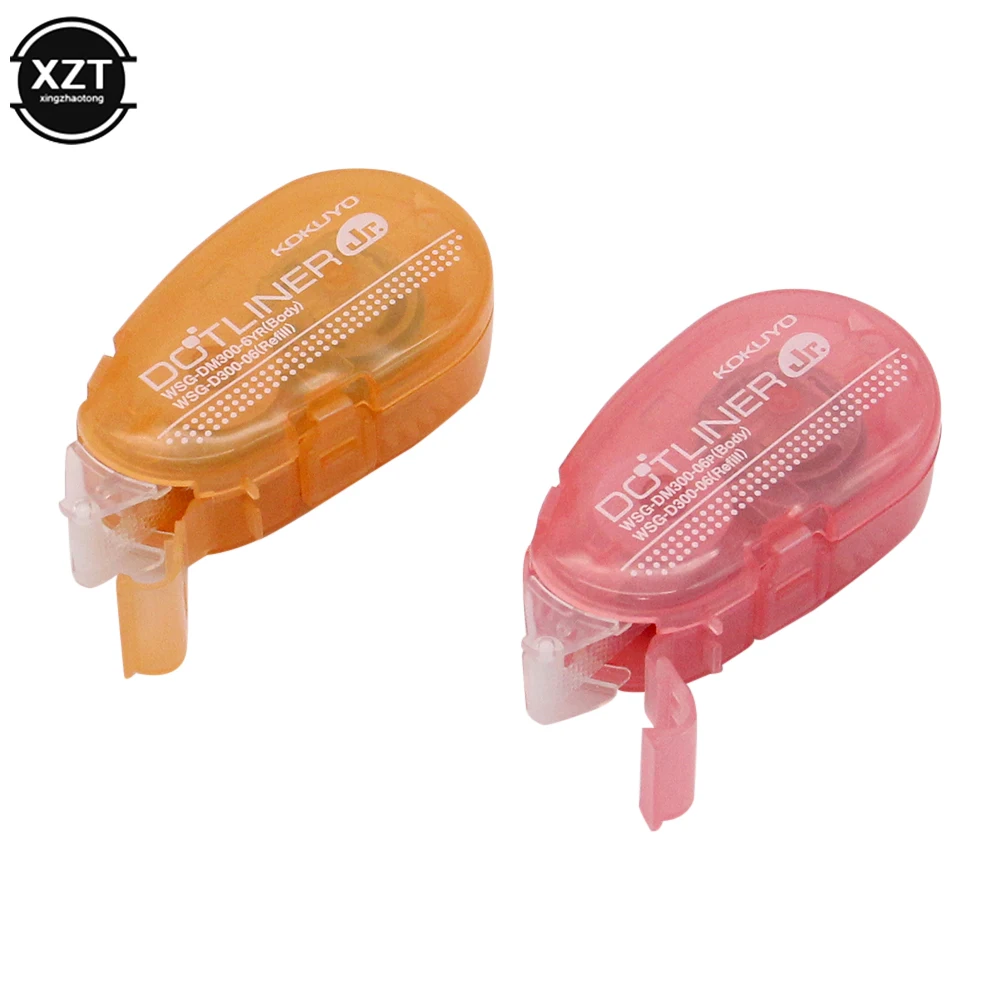 Dispensing Dot-shaped Double-sided Large-capacity Students Hand-Made Double-sided Adhesive Stationery Correction Tape Point Glue