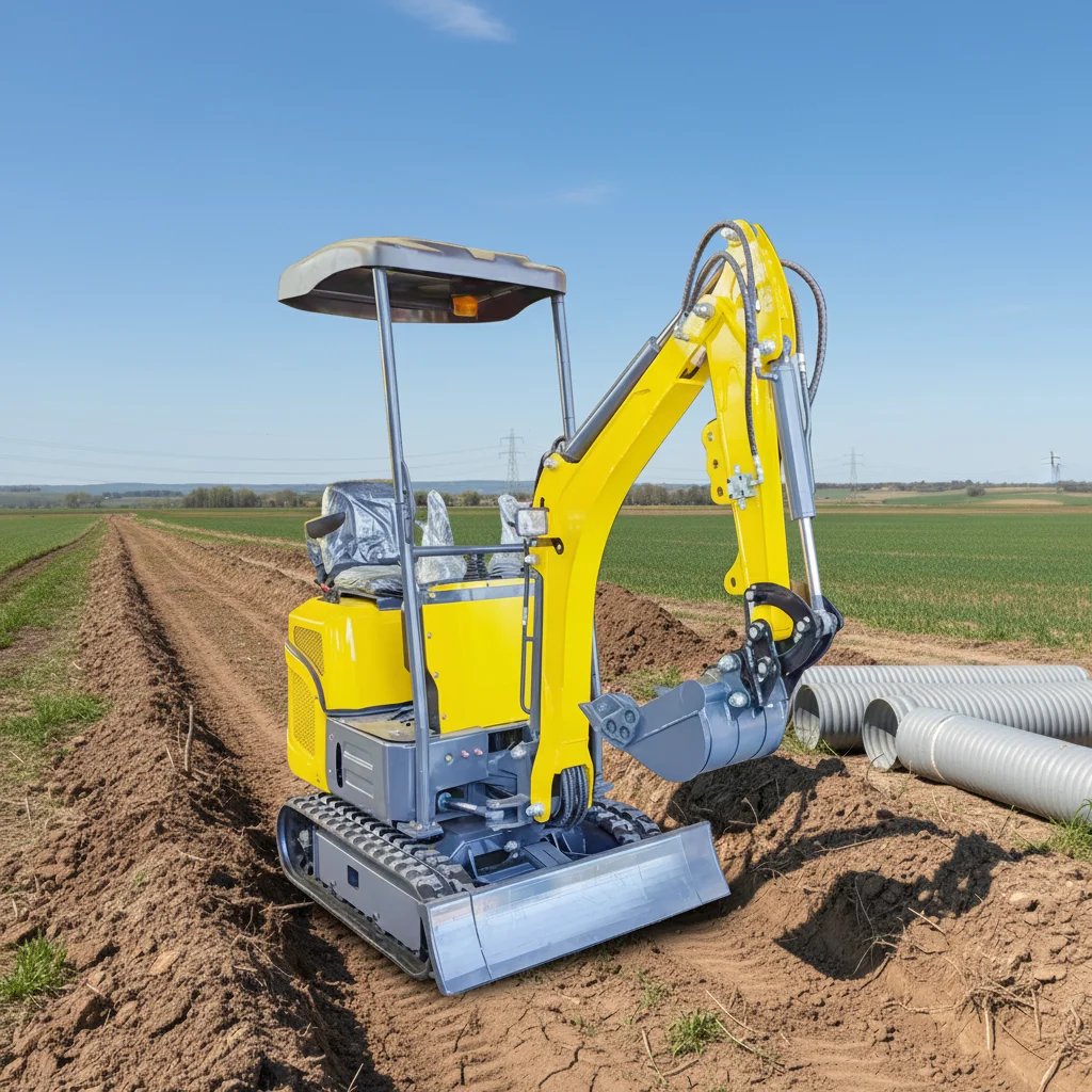 2,5-Tonnen CE EPA Mini-Raupenbagger Kompaktbagger für Großbauprojekte