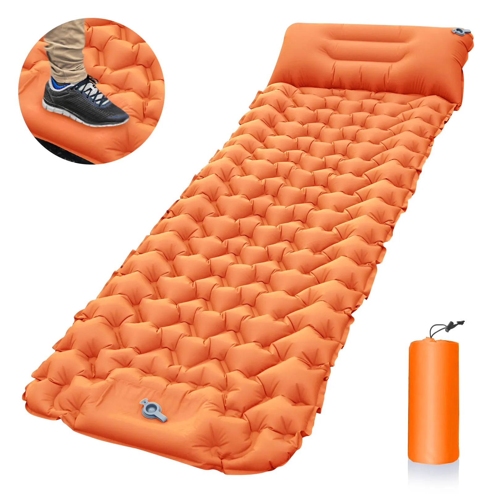 

Air Matt Outdoor Camping Accessories Lightweight Travel Car Folding Bed Inflatable Mattress Vehicle Supplies