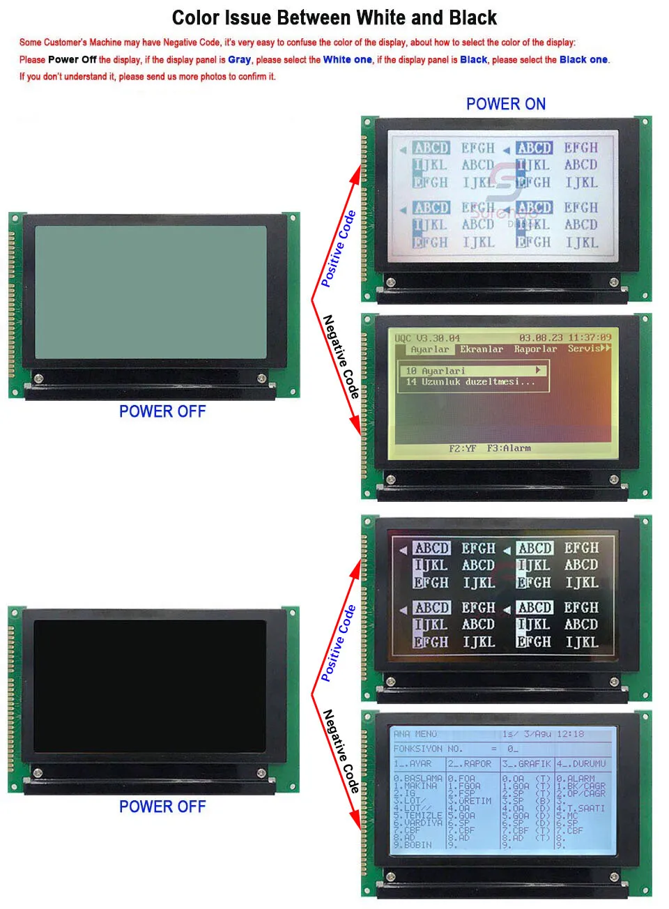 módulos lcd