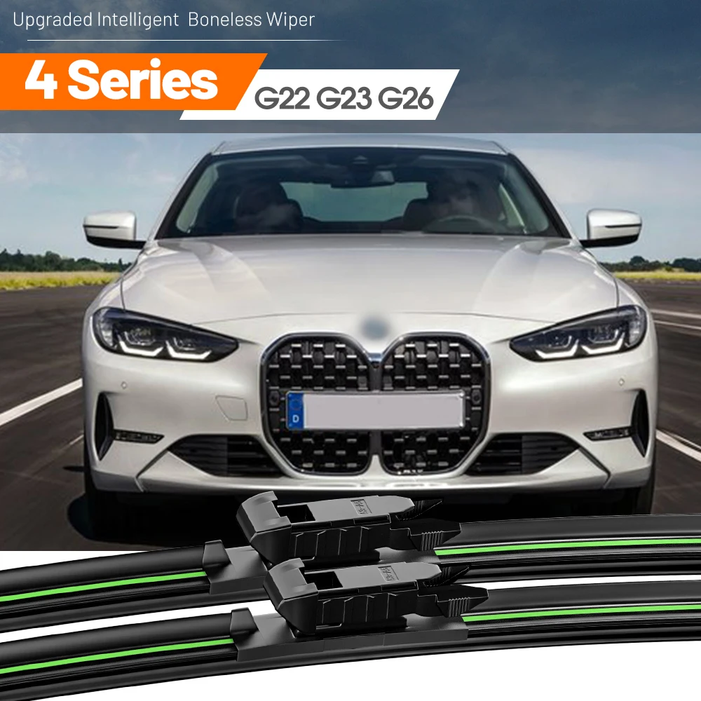 2pcsForBMW4SeriesG22G23G2620202023FrontWindshieldWiper