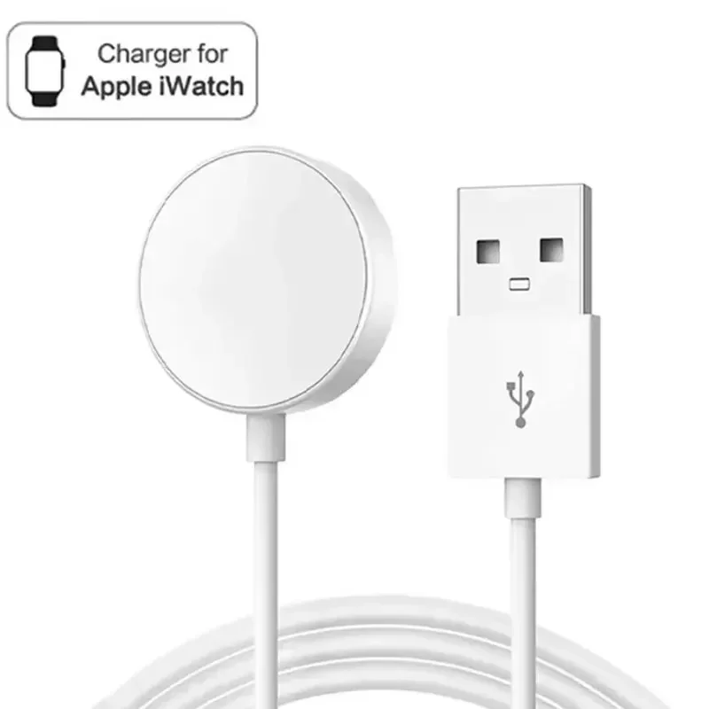 Portable Magnetic Wireless Charging Stand – Fits All Apple Watch Series Ultra2/10/9/8/7/6/SE/5/4/3/2