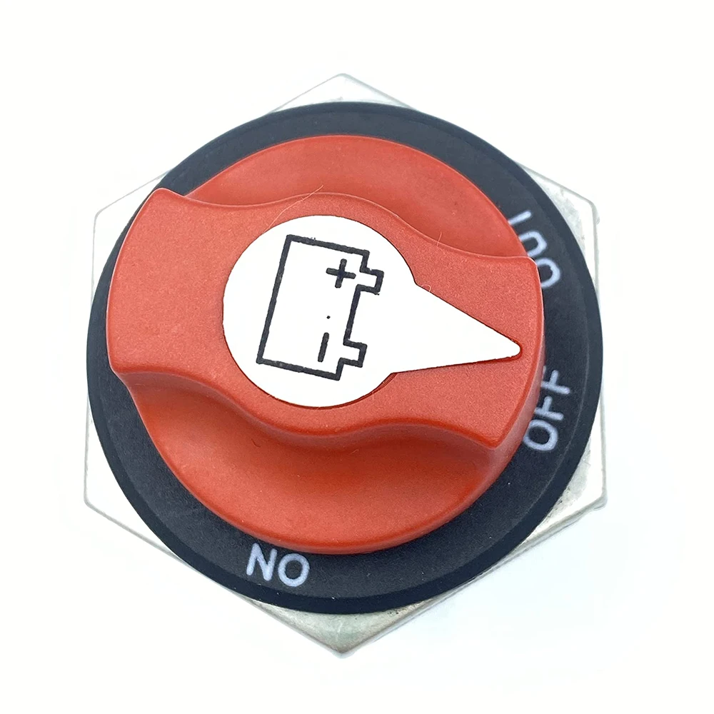 

50A 100A 200A 300A Car Battery Isolator Selector Switch Safe Cut Off Isolator Power Disconnecter for Motorcycle Truck Marine RV
