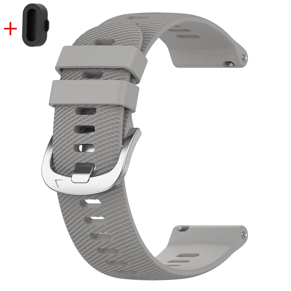 Versatile Silicone Smartwatch Band - Multiple Sizes Available
