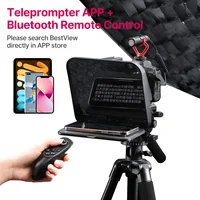 Ulanzi RT02 Universal Teleprompter Prompter DSLR Camera Smartphone Tablet Laptop Teleprompter Live Streaming Video Recording - Image 2