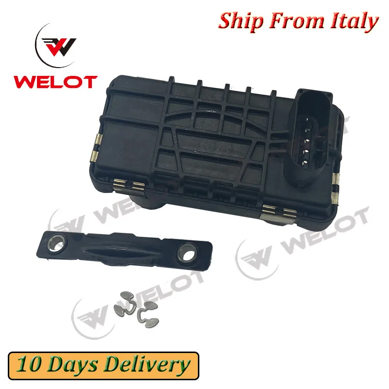 Attuatore Elettronico 752406-0048 6Nw009206-15 752610 Gta2052V Per Ford Transit Vi 2.4 Tdci 103 Kw Puma 2006-