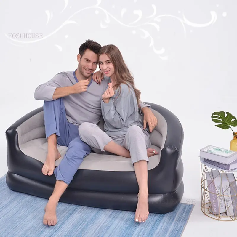 Comfortable Dressing Room Double Hotel Sofas Bedroom Restaurant Inflatable Sofa Bed Company Front Desk Lounge Back Armchairs T