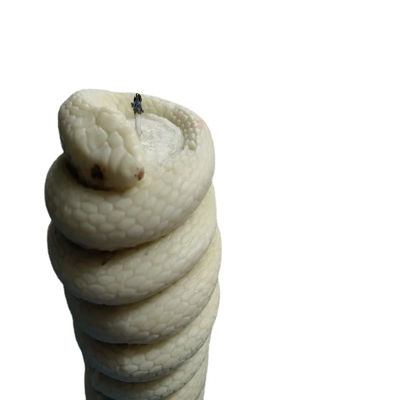 3D Snake Scented Candle Silicone Mold DIY Animal Plaster Ornament Diffuser Cake Chocolate Handmade Soap Crystal Epoxy Resin Mold