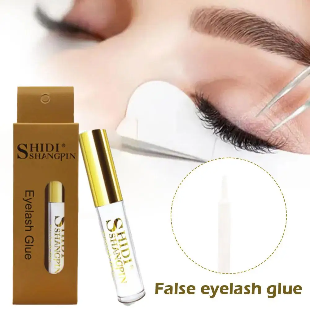 

False Eyelash Glue Waterproof Black White Transparent Quick Glue Lasting Makeup Eyelashes Extension Tools Lashes Strong Dry I3G3