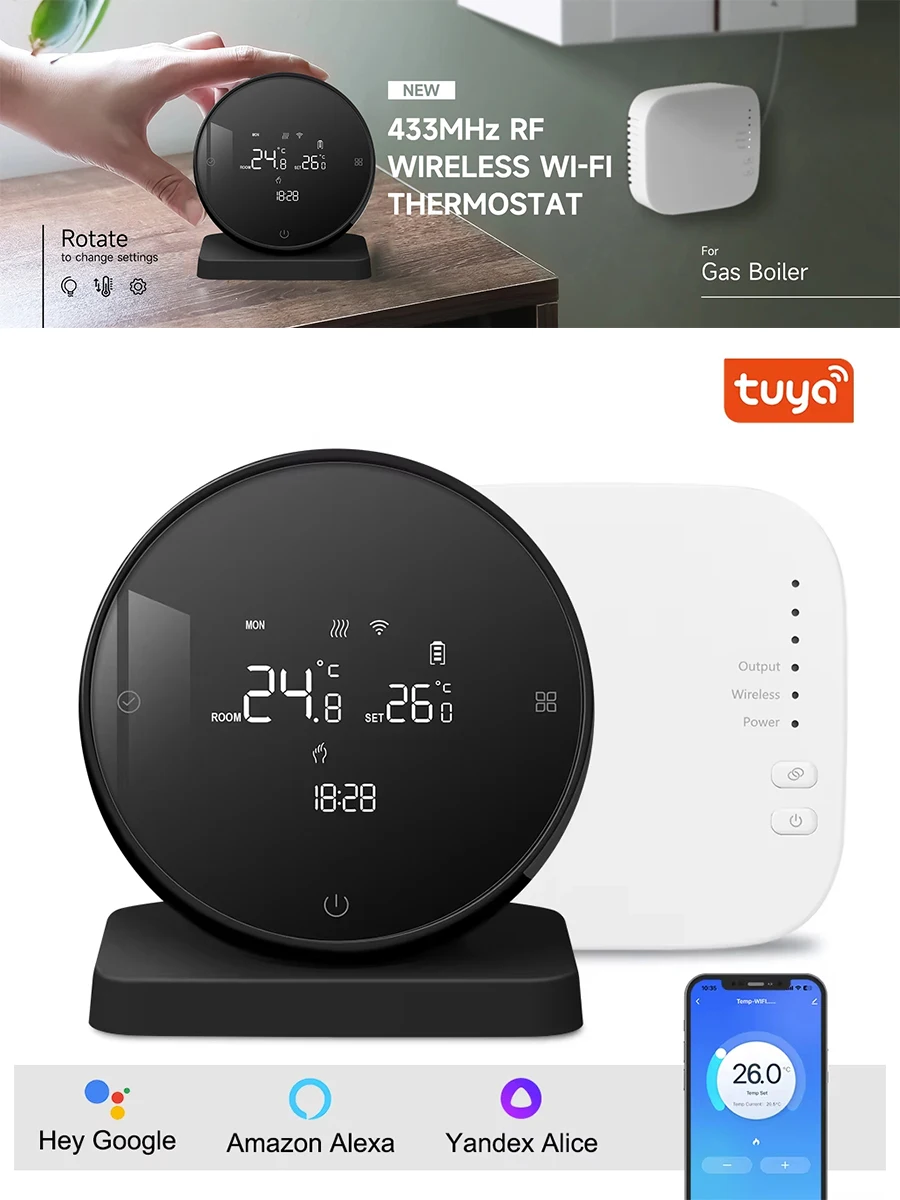 tuya app thermostat control