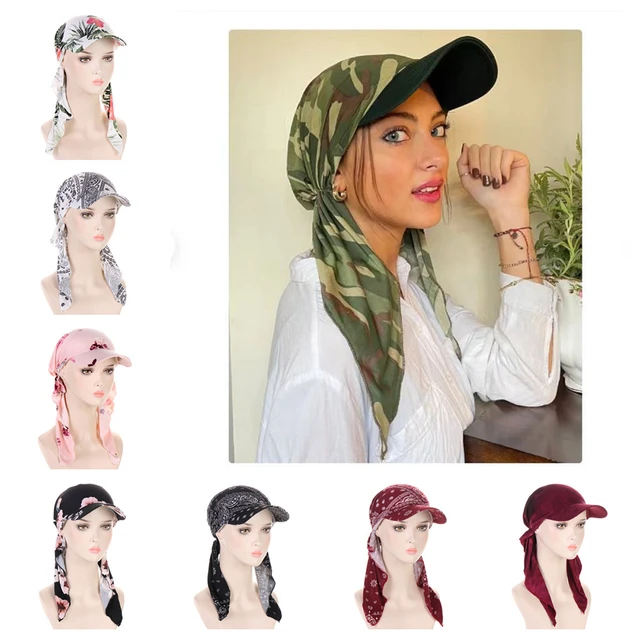 Turbante para hombre, pañuelo para la cabeza con forro de satén, Hijab  musulmán, pañuelo para la cabeza - AliExpress