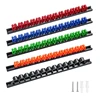 Durable Plastic Screwdriver  Plastic Rail Storage Rack for Wrenches Pliers for Mechanics and Hobbyists 2