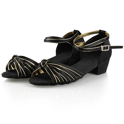 Latein Tanzschuhe Für Mädchen - Satin Mit 4cm Absatz Für Salsa & Tango