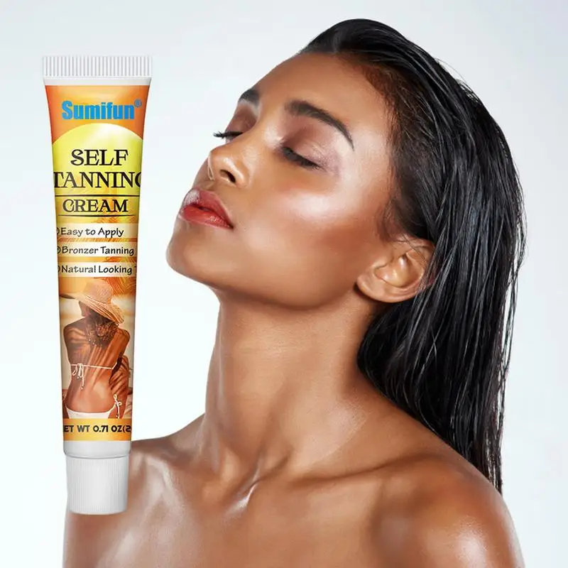 Self Tanning Lotion Skin Tanning Cream Body Lotion Cream Self Tanning Cream Intensive Sunless Self Tanning & Body Bronzer Gel Brown Accelerator Gel,Bronzer Lotion Lotion