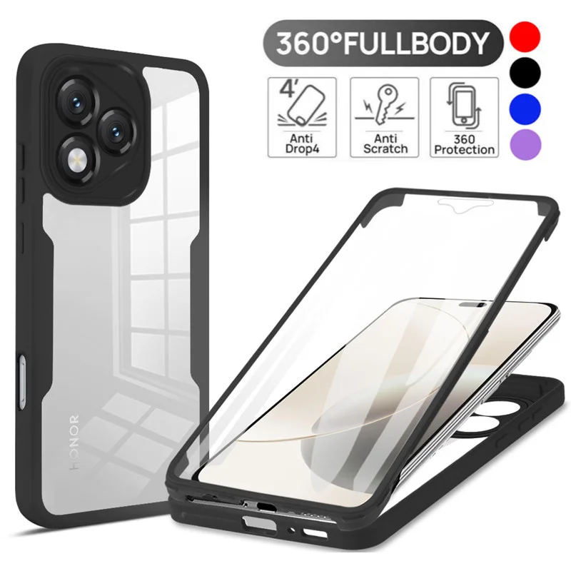 Full Body Protection Shockproof Case for Honor X5c Plus Protective Cover Screen Protector Fundas Coque