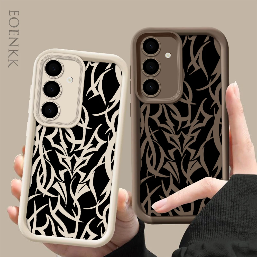 Premium Silicone Texture Phone Case - Fashion Niche Collection