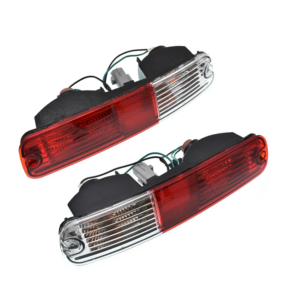 

2PCS Tail Rear Bumper Lamp Light for Mitsubishi Pajero Montero V73 V75 V77 V78 2003 MN133775 MN133776