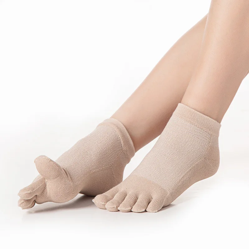 5 Pairs New Woman Five Finger Ankle Socks Short Solid Split Toe Sock Mesh Breathable Casual Sport Cotton Socks calcetines mujer