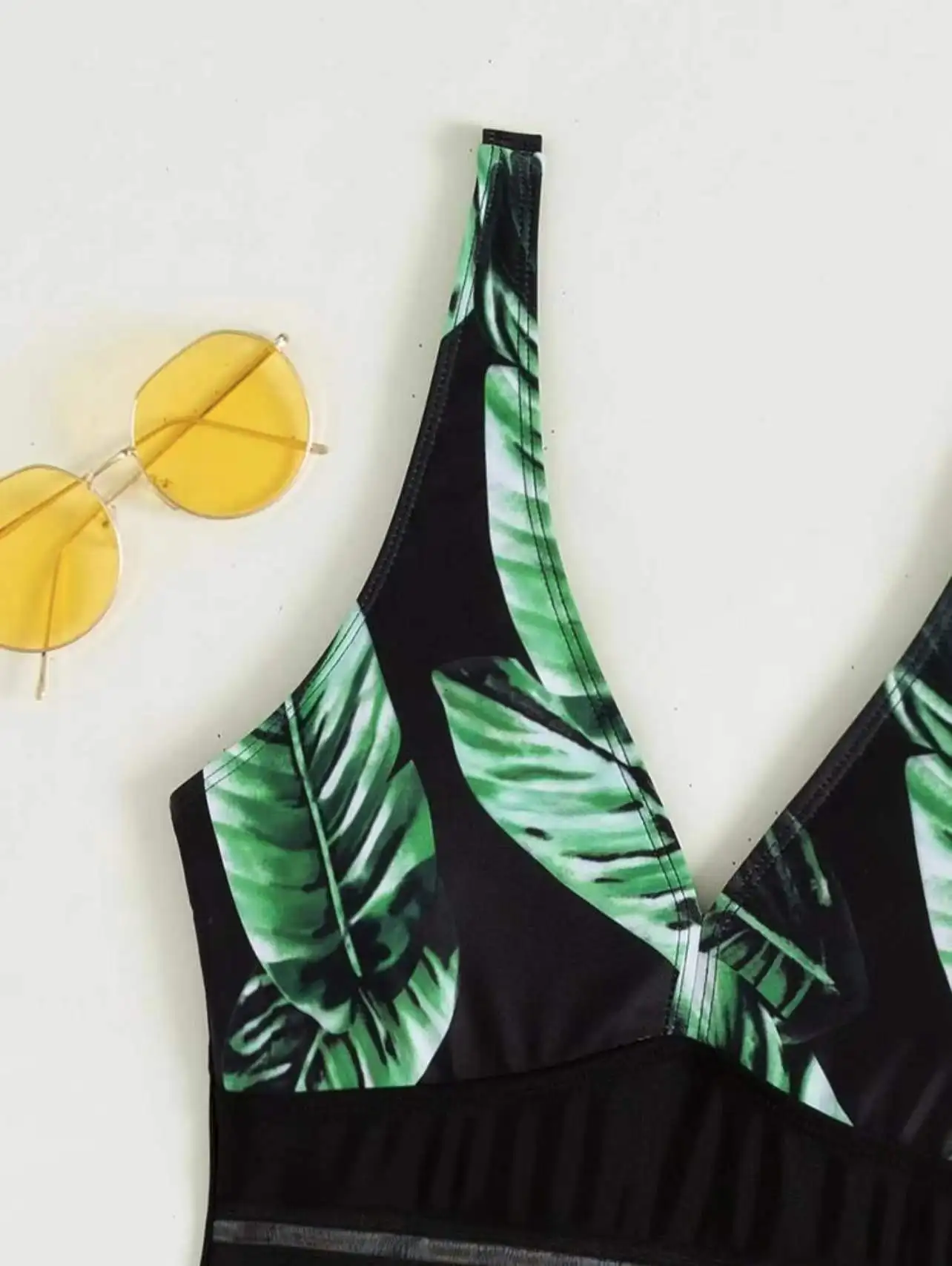 Large Size One-pieces Swimsuits Woman 2023 Zipper High Neck Bikinis Vintage Print Swimsuit For Women Push Up Monokini Swimwear