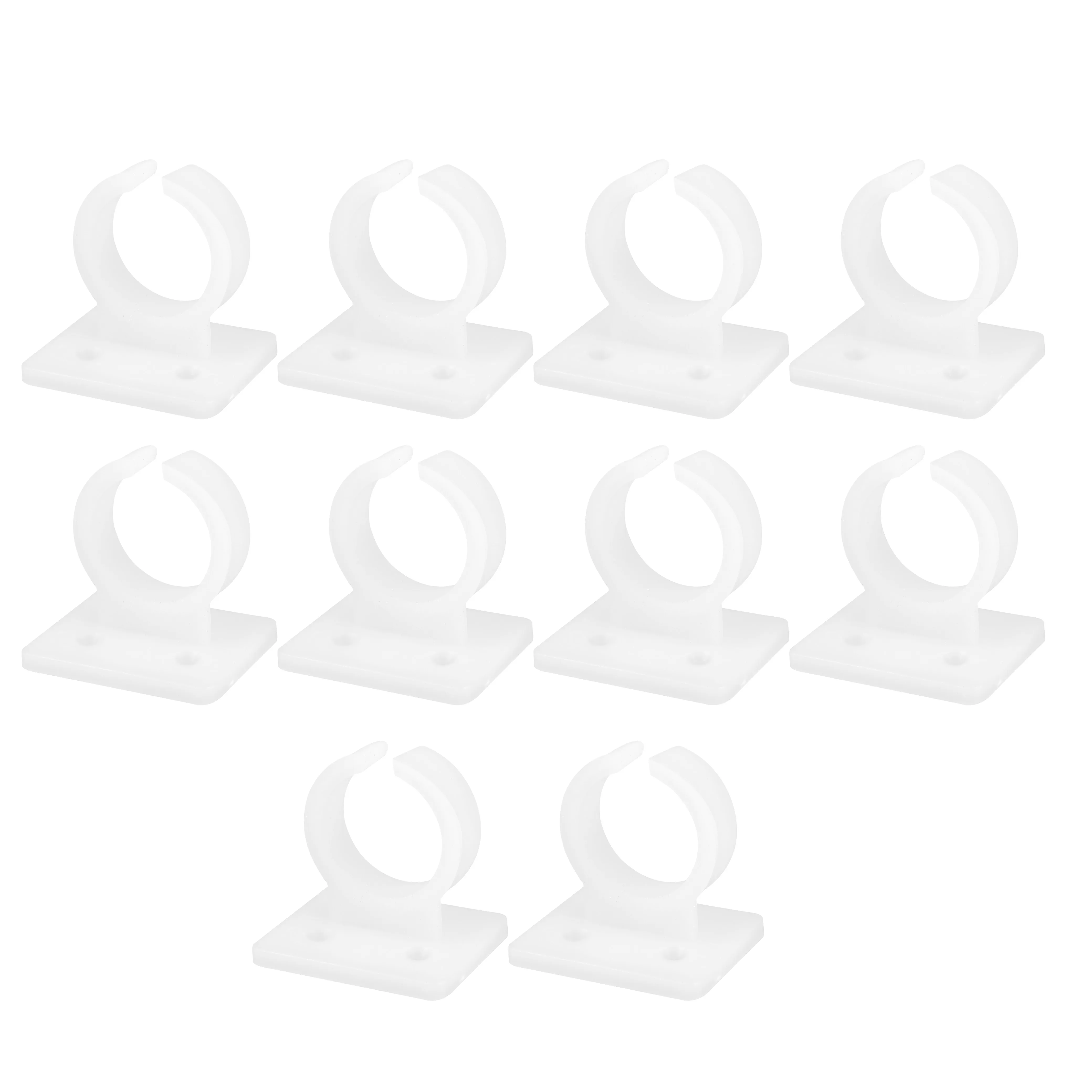 10Pcs 책상 벽걸이용 견고한 마이크 클립 홀더 범용 마이크 스탠드 브래킷 녹음 스튜디오 회의용 안전 그립