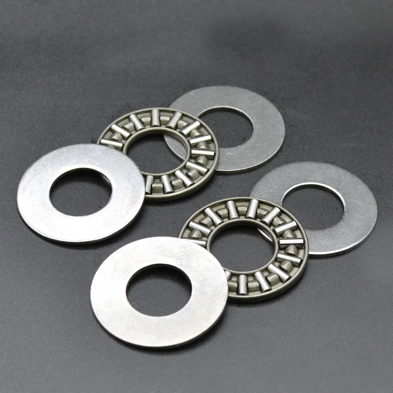 10pcs Thrust Needle Roller Bearings with Washers