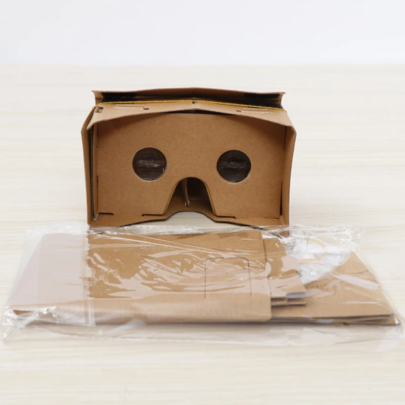 1SET Cardboard 3D Virtual Reality Glasses Android Phone Model DIY Transform