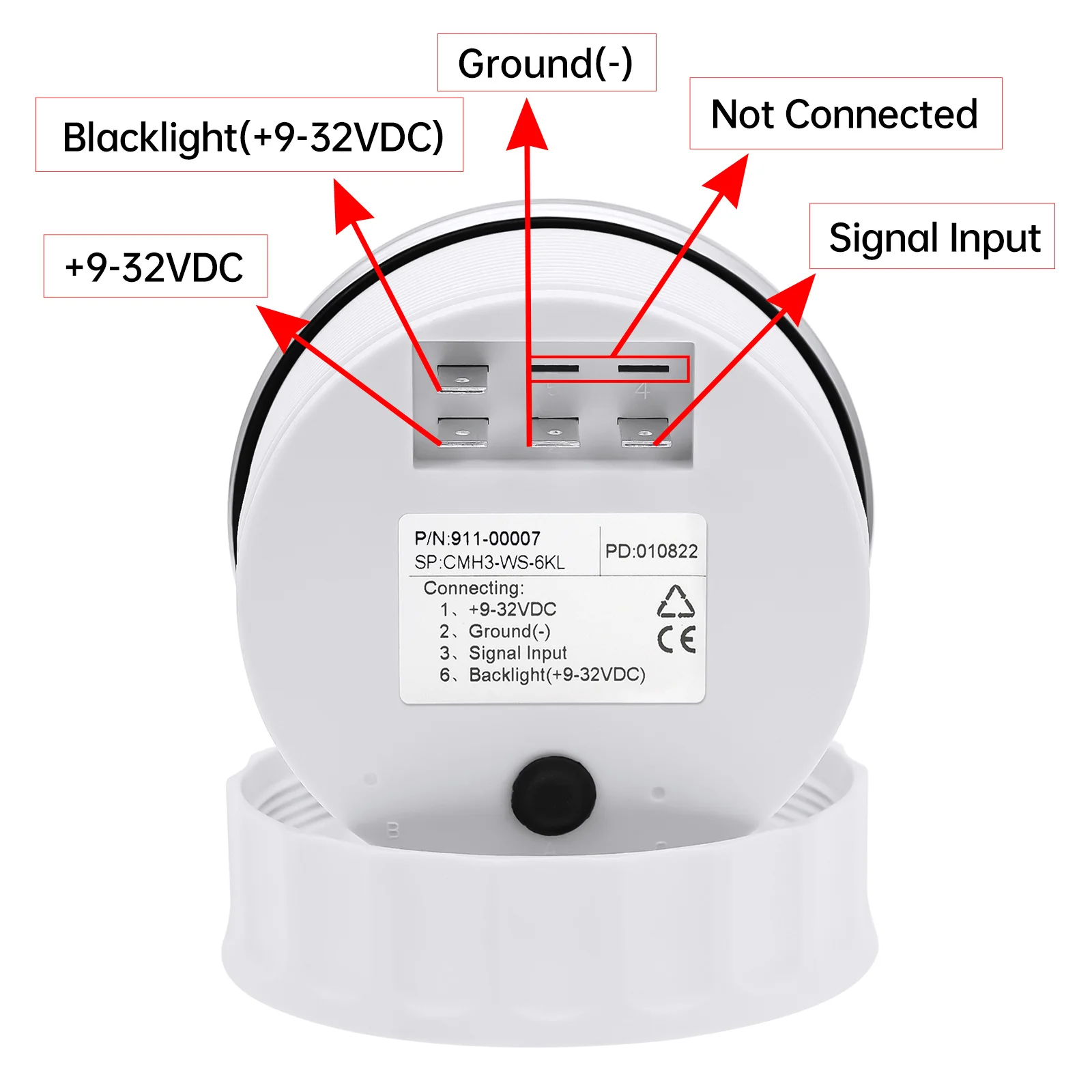 Custom Universal 85mm Boat Tachometer Marine Tacho Meter Gauge LCD Hourmeter 6000RPM 8000RPM Meter for Car tacometro Toerenteller tachometer gauge engine tachometer tachometer meter engine hour meter