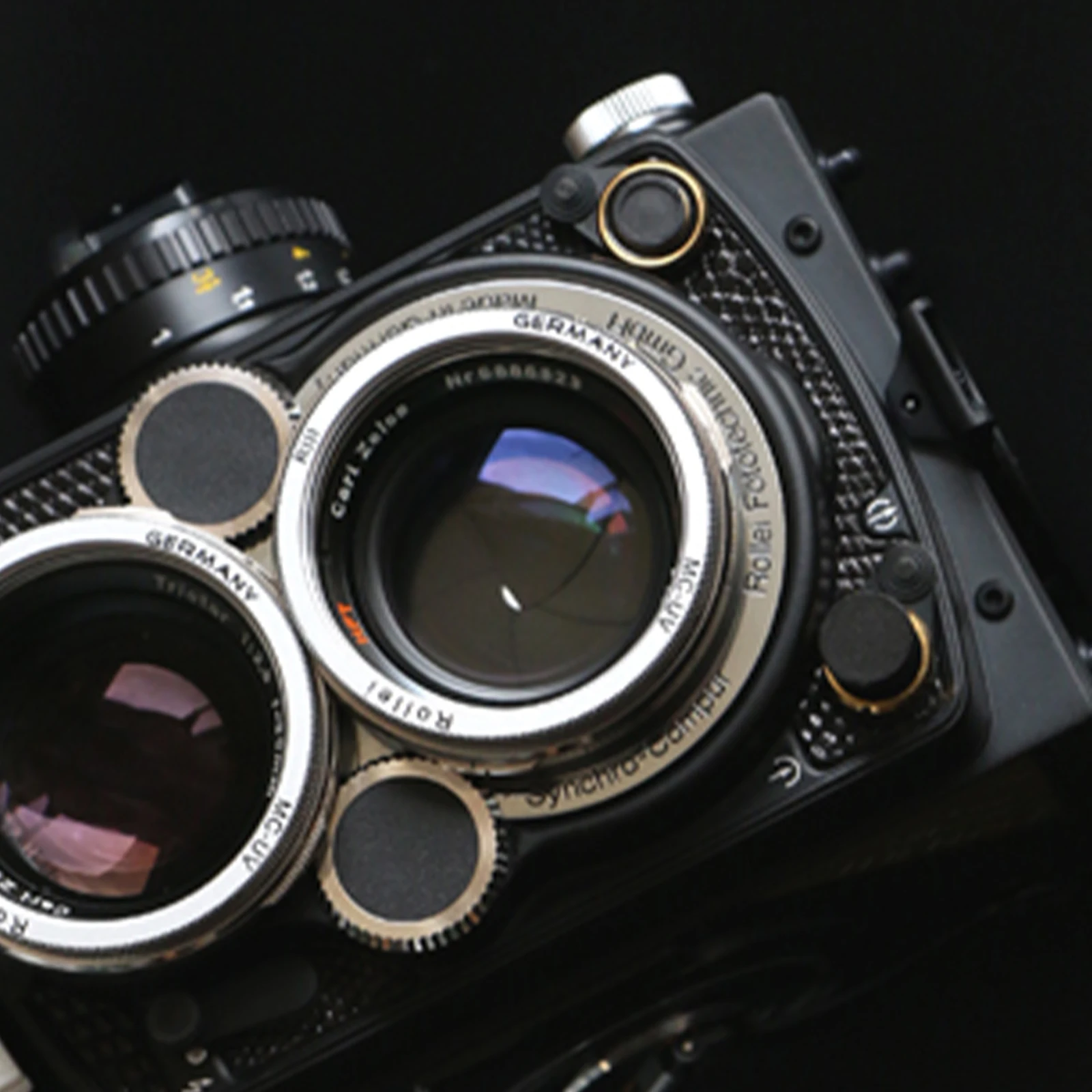 RolleiflexベイのUVフィルター,3ベイIIIのレンズ,2.8f,2.8d,2.8e