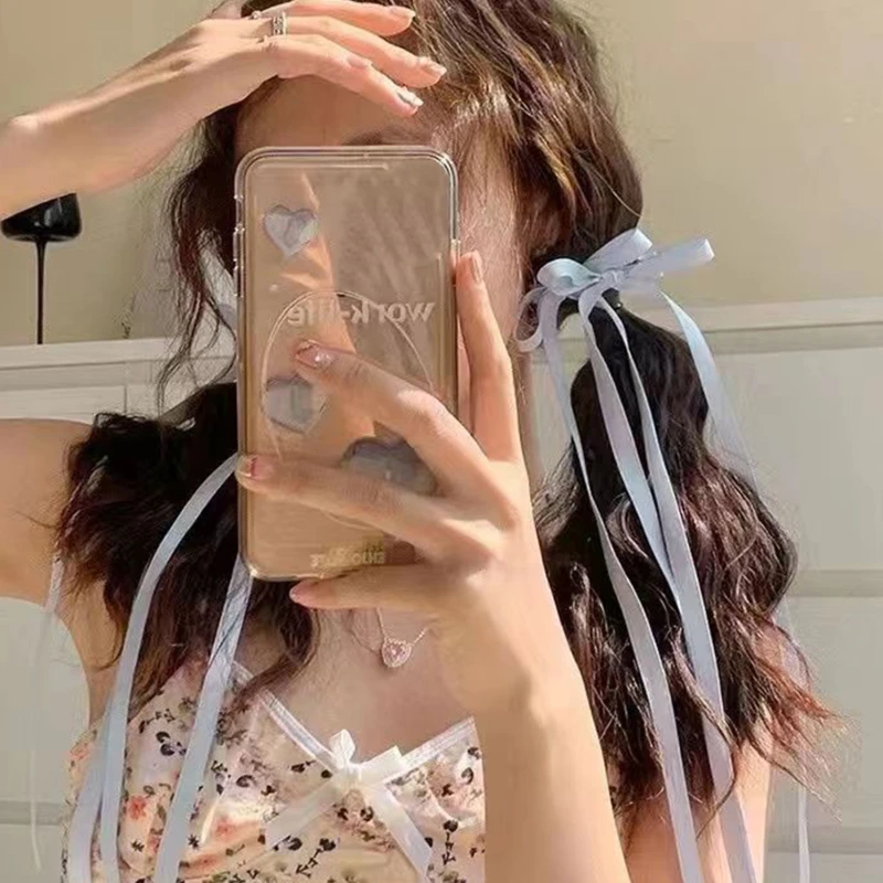 

Новинка, 1 пара длинных заколок для волос с бантом, боковые Заколки для женщин, женская шпилька для волос, милый подарок, аксессуары для волос, украшение для волос