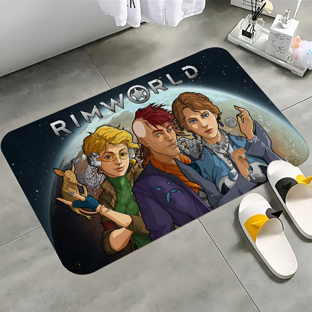 Rimworld Classic Movie Posters Whitepaper Sticker DIY Room Bar Cafe Aesthetic Art Wall Painting