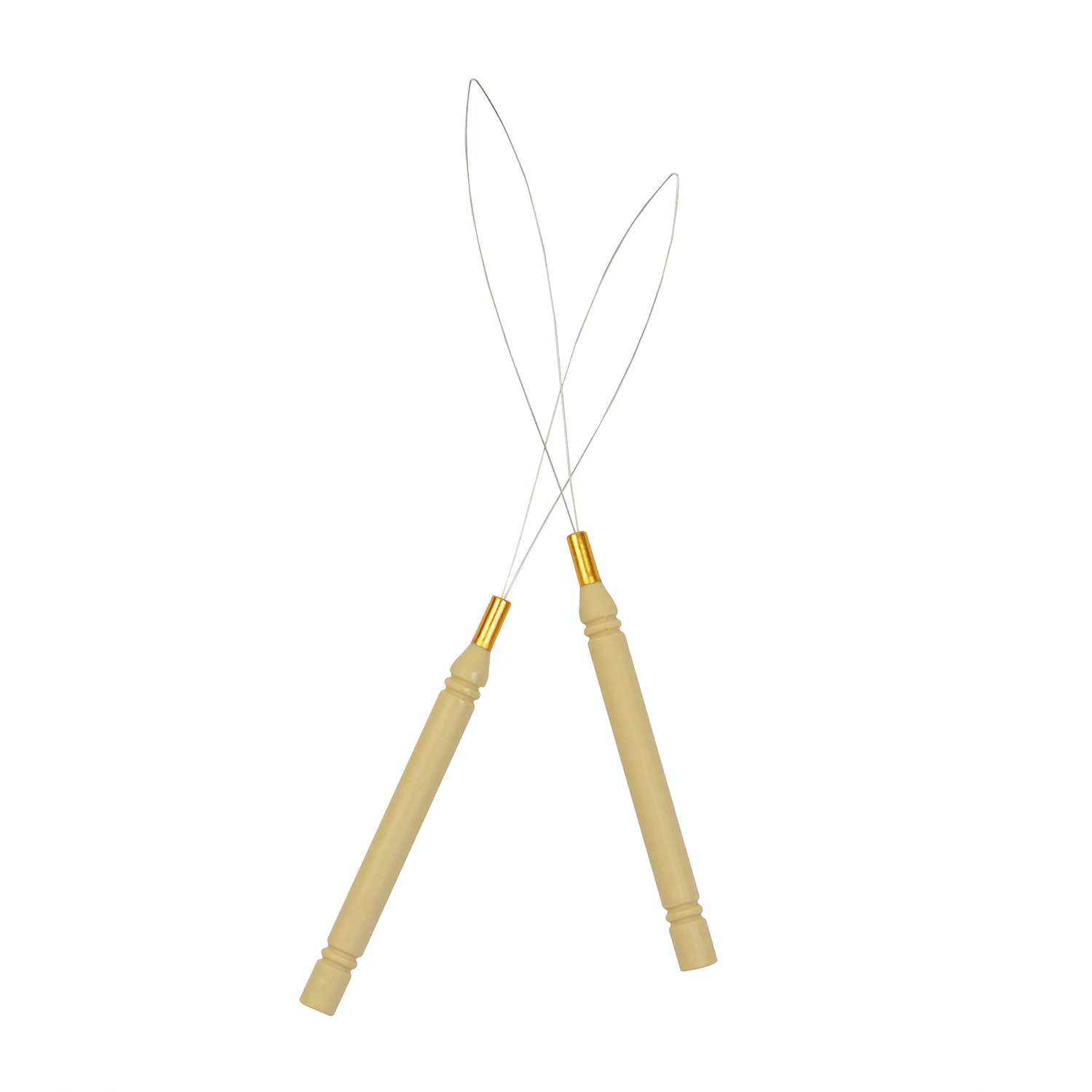 10개 헤어 익스텐션 루프 니들 스레더 도구 크로셰 훅 마이크로 링 링크 비즈 ..