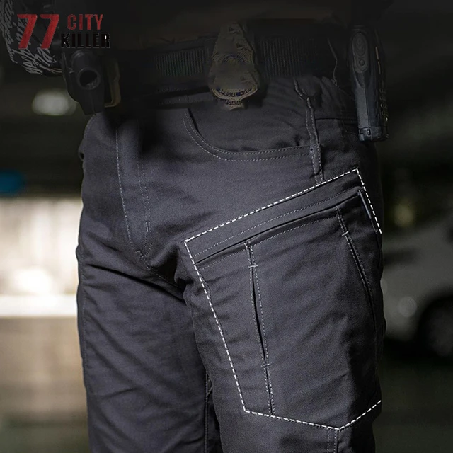 Pantalon tactique à séchage rapide pour homme, multi-poches, résistant à  l'usure, Cargo, militaire, Combat, jogging de travail, randonnée en plein  air - AliExpress